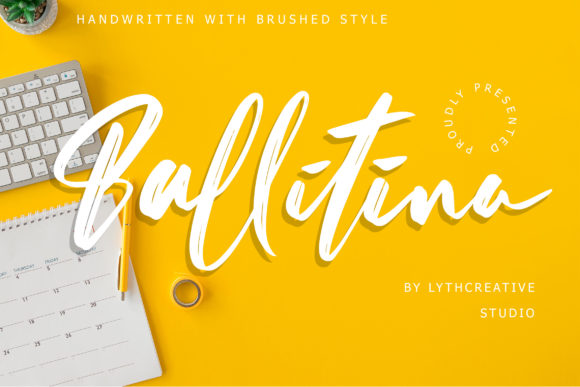 Ballitina: A Flowing Script for Web Design