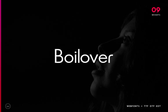 Boilover: A Font That Speaks Clearly