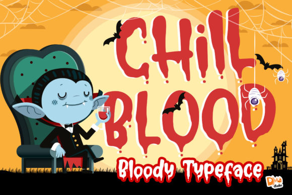 Chill Blood: A Bold Font for Creative Campaigns