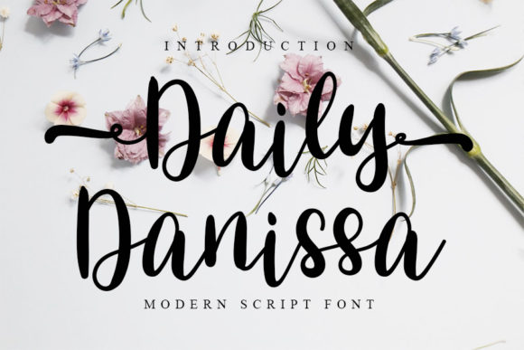 Daily Danissa: A Bold Script for Creative Projects