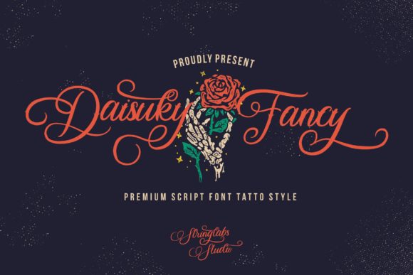 Daisuky Fancy: A Delicate Typeface