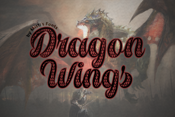 Dragon Wings Font Review
