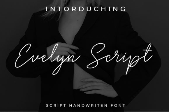 Evelyn Script: A Elegant Handwritten Font