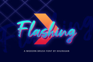 Flashing: A Handwritten Font for Creative Makers