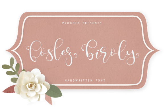 Foslez Biroly: A Stylish Handwritten Font
