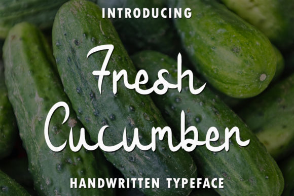 Fresh Cucumber Font Review