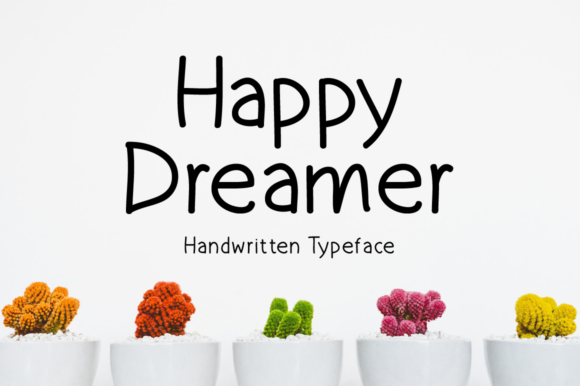 Happy Dreamer Font for Creative Projects