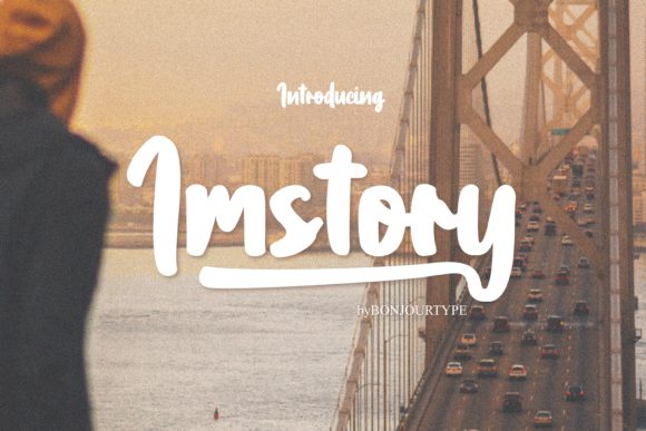 Imstory: A Delicate Font for Business Magic