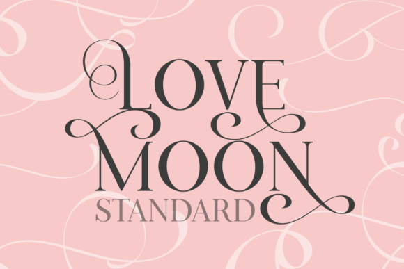 Love Moon Standard: A Serif Font for Elegant Design