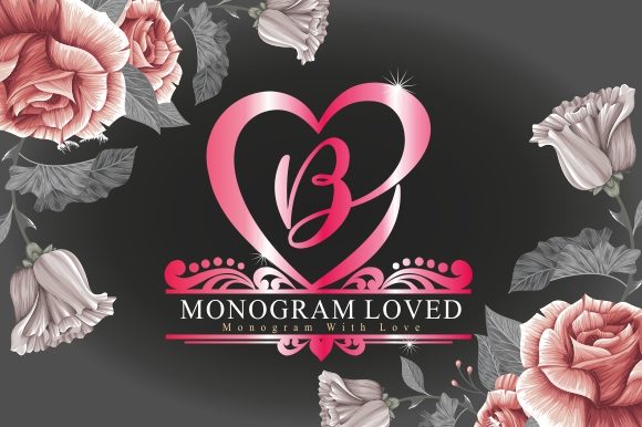 Monogram Loved: A Romantic Typeface