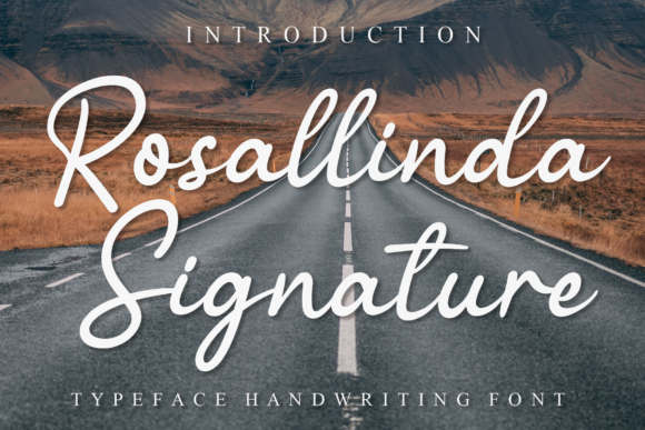Rosallinda Signature: A Delicate Script Font
