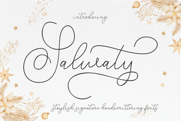 Salwaty: A Script Font for Real Design Work