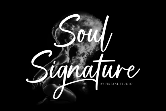 Soul Signature Font: Elegant Script for Digital Design