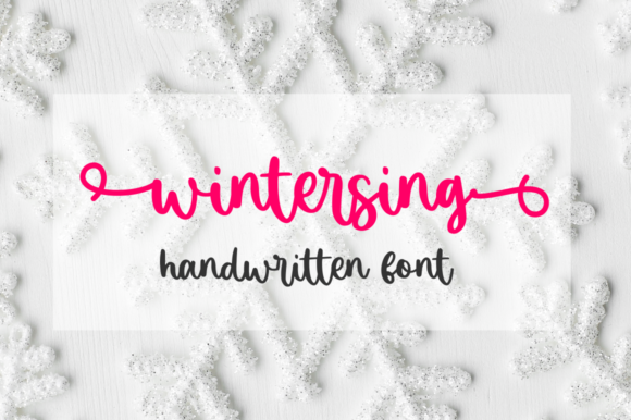 Wintersing: A Handwritten Font for Creative Projects